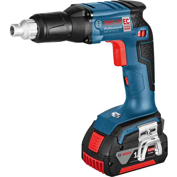 Šroubovák sádrokartonářský AKU Bosch GSR 18 V-EC TE L-BOXX
