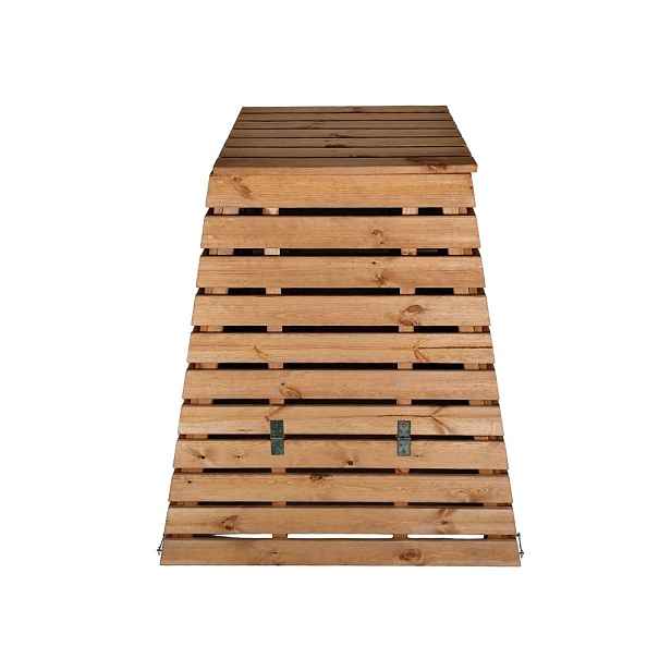 Tonap dřevěný kompostér pyramida 800 l TP106583