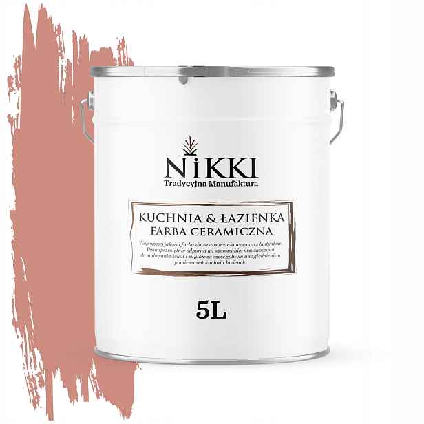 Barva Keramická Kuchyňská Koupelna Lososová H5533 Hluboká Matná 5L Nástěnná