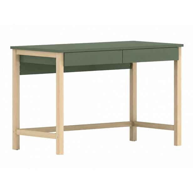 Psací stůl do dětského pokoje MODEL Zvolte barvu: Šalvějová zelená, Zvolte rozměr: 120x60 cm