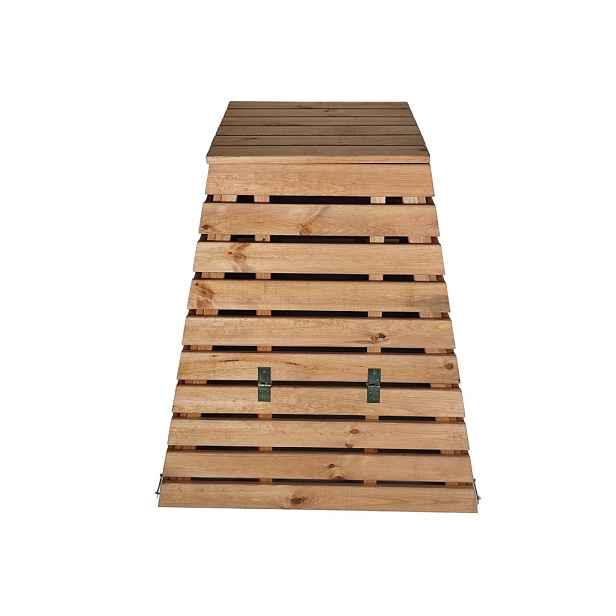 Tonap dřevěný kompostér pyramida 560 L TP106559