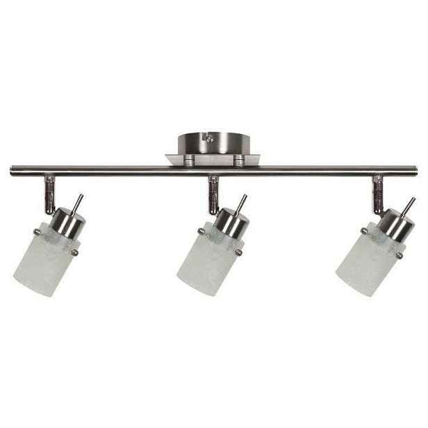 výprodej stropní lampy Frozen Strip 3x40W G9 nikl matný