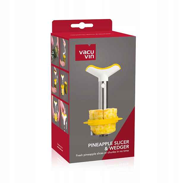 Kráječ na ananasy VacuVin plátkovací De Luxe