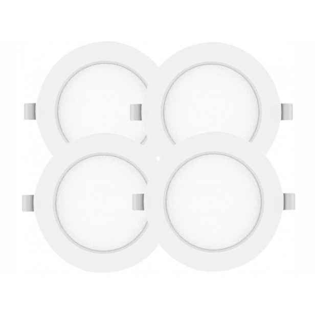 4x Lampička Panel Stropní Svítidlo Stropní Led 18W Svítidlo Slim pro závěsný strop