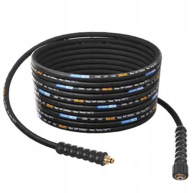Hadice 30 m DN6 250BAR kabel Starý Typ pro myčku Karcher K2 K3 K4 K5 K6 K7