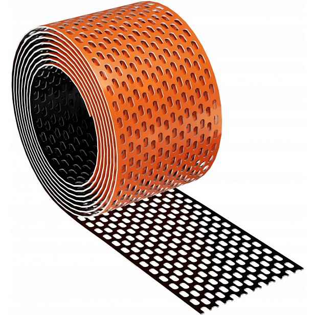Okapová Mřížka Pro Ptáky Osovka 100 MM X 5 M Hliníková Ral 8004 Ral 9005