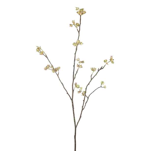 Dekorace umělá větvička s květy Berry Spray pink - 84 cm Ostatní