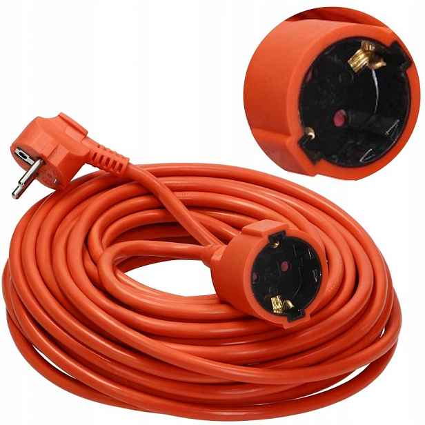 Prodlužovací Kabel zahradní prodlužovací kabel Schuko, Pvc 3x1,5 mm², délka 50 m