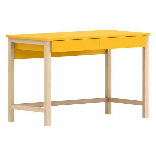Psací stůl do dětského pokoje MODEL Zvolte barvu: Žlutá, Zvolte rozměr: 120x60 cm