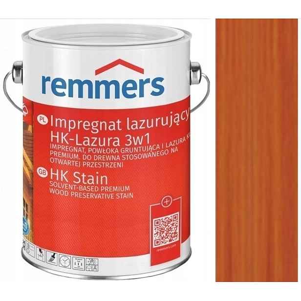Remmers Hk-lasur Lazura 2,5 L Impregnační Nátěr Na Dřevo Mahagon 2255