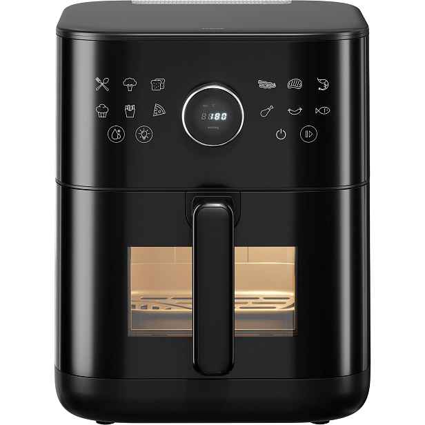Zwilling Horkovzdušná fritéza s párou Pro, 6 l, matně černá 1034346