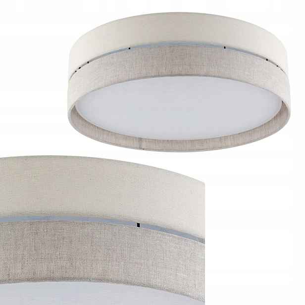 Stropní svítidlo Eco Šedá Čtyřbodová 4xE27 Metal Látka Tk Lighting