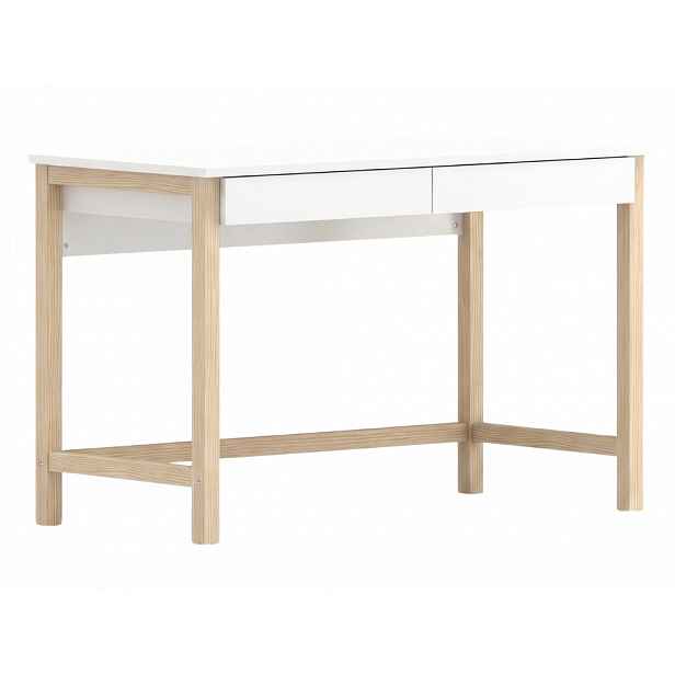 Psací stůl do dětského pokoje MODEL Zvolte barvu: Bílá, Zvolte rozměr: 100x60 cm