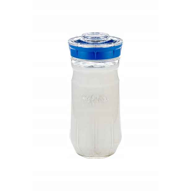 Kefírový /kombucha/ fermerter a pěstební nádoba na klíčky 1400 ml Modrá