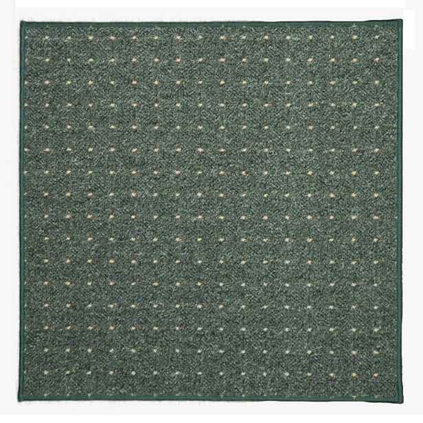 Kusový koberec Udinese zelený čtverec, 120x120, zelená, chodba / předsíň, Condor Carpets