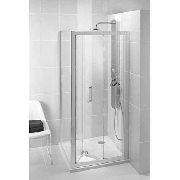 Sprchové dveře Ideal Standard Synergy skládací 90 cm, čiré sklo, chrom profil L6369EO