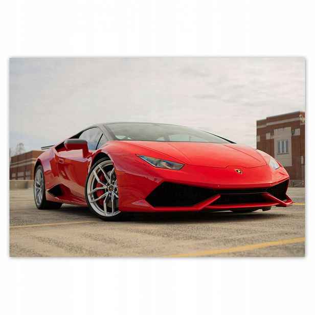 Plakáty 200x135 Červené Ferrari