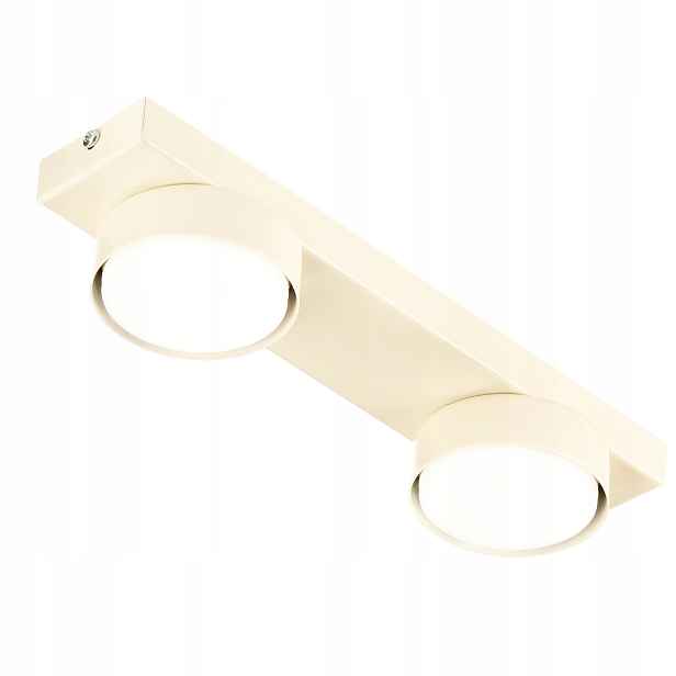 Stropní Lampa Do Obývacího Pokoje Stropní Svítidlo Led Loft GX53 Ecru Béžová Lustr Polsko