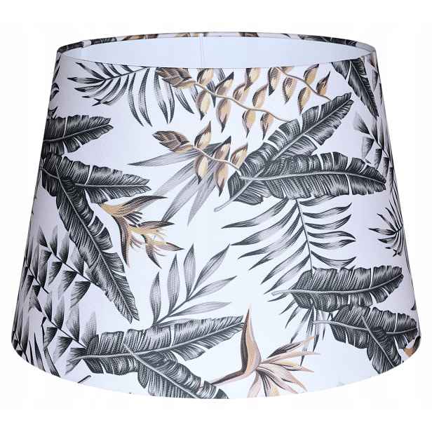 Exotické stínítko E27 S Zavinovacími Okraji stínidlo na lampu 20/30 h20 cm Primavera