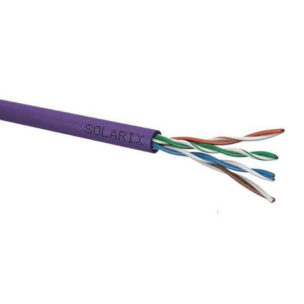 Kabel instalační Solarix CAT5e UTP nestíněný LSOH 305 m
