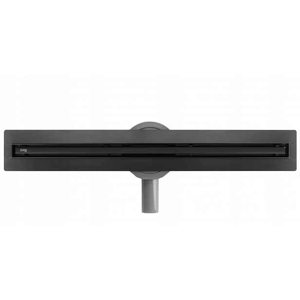 Odtok Neox Slim Pro 60 černý, lineární, otočný Rea