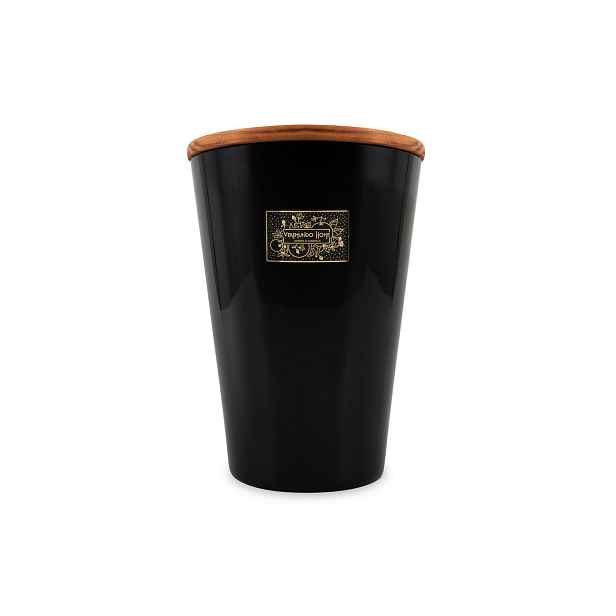 VEREMUNDO HOME Vonná svíčka Paris Amber Santal, 3,45 kg, černá 16225