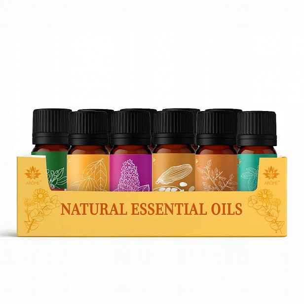 Display esenciálních olejů mix 15 vůní, 60x 10 ml