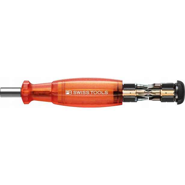 Držák bitů s 8-dílným zásobníkem, plochý, Ph, Torx Pb Swiss Tools