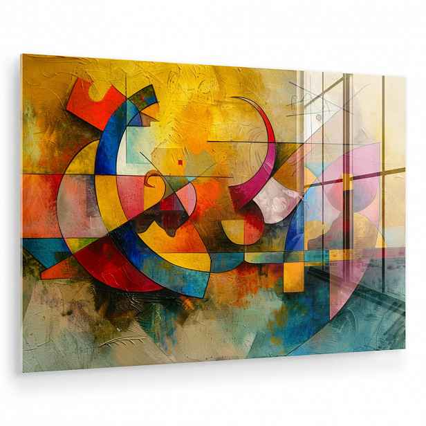 MuchoWow OBRAZ NA AKRYLOVÉM SKLE Umění - abstraktní - moderní 60x40 cm