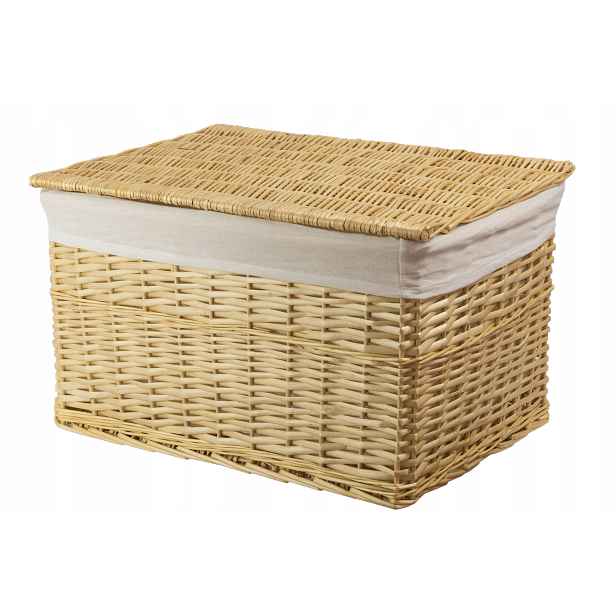 Proutěná skříň s polstrováním Koszoplotka přírodní 38x22x22h