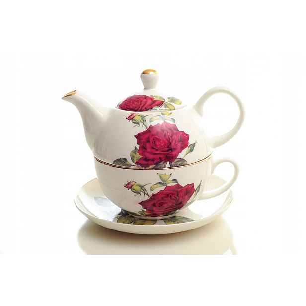 Šálek Džbán Růže Jako Dárek Tea For One