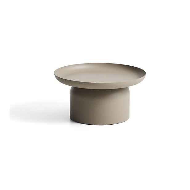 Kovový kulatý zahradní konferenční stolek ø 70 cm Arcola – Kave Home