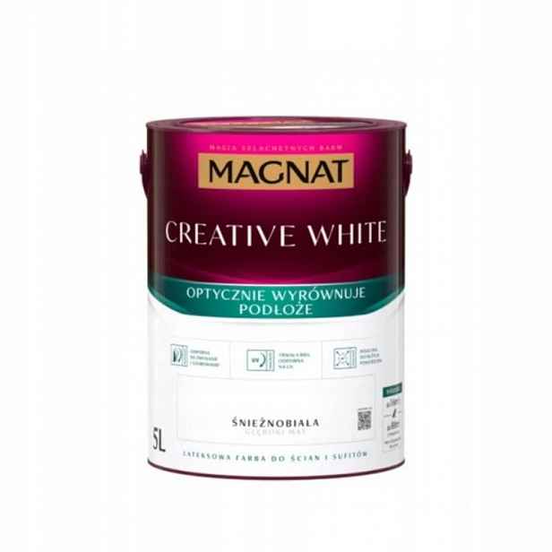 Barva na stěny Magnat Creative White 5 l bílá