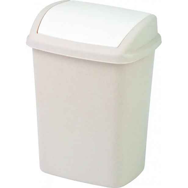 Koš výklopný "Dominik" 10L béžový lux/ béžový