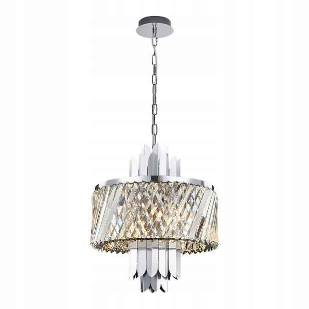 ML0408 Křišťálový chromový lustr 6xE14 Margot Eko-light