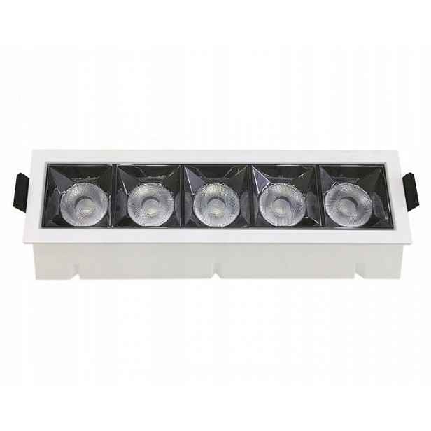 Podomítkové Downlightové Svítidlo Samsung Chip V-tac VT-2-2 Led 20,7 cm