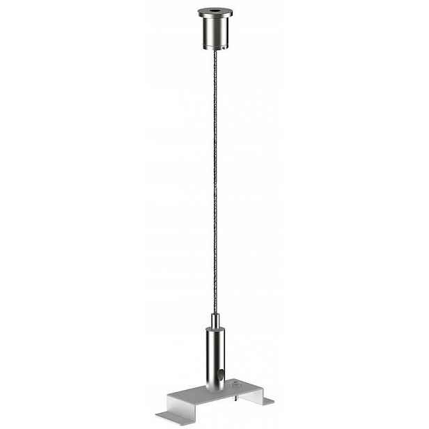Stropní prvek Věšák CL Office Stříbrný Upevnění pro lampu do bytu