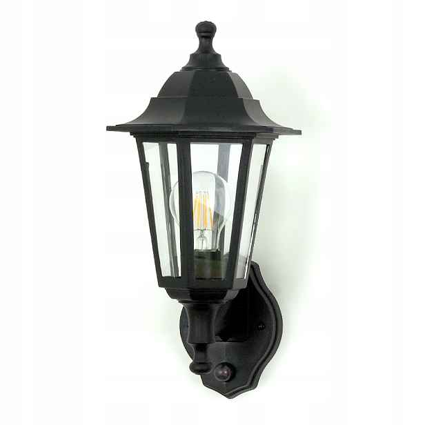 Venkovní Zahradní Lampa S Pohybovým A Soumrakovým Senzorem Pro E27