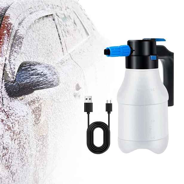 Elektrický Postřikovač 1,5 L Pro Automobilový Zahradní Ostřikovač S Tryskou 75°