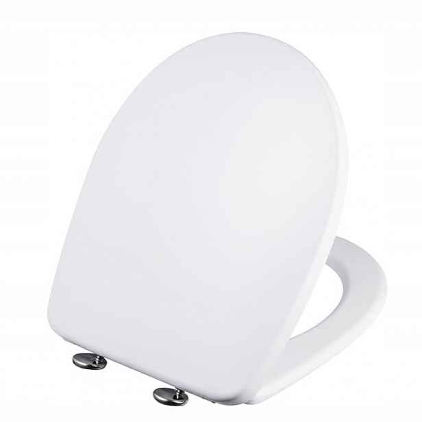 Wc sedátko s pomalým sklápěním pro toaletu 44 x 36,1 cm, toaletní prkénko