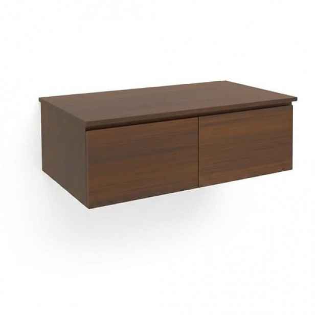 Koupelnová skříňka s krycí deskou SAT B-Way 119x30x45 cm ořech mat BWAY120NUTD
