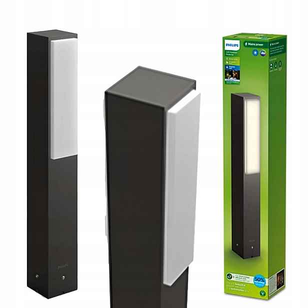 Led zahradní lampa Stratosphere 3,8W 4000K IP44 Antracit Philips