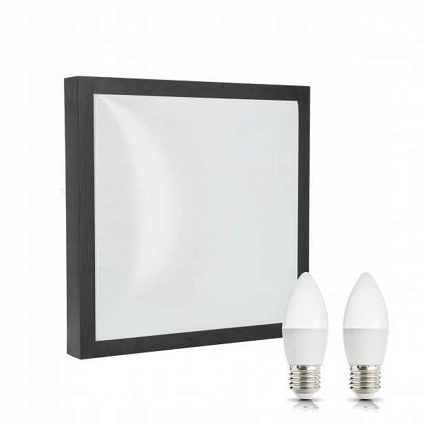 Sada svítidel Impera S černá 2x Led žárovka 7W E27