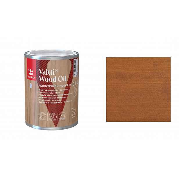 Tikkurila Valtti Wood Oil 0,9 L 5072 Honka Ochranný Rozpouštědlový Olej