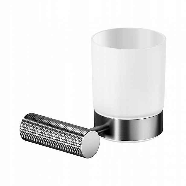 Cersanit nástěnný hrnek Zen černý gun metal S951-904