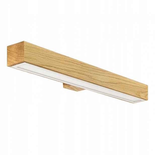 Kinkiet Nástěnná Led lampa Dubová Slim 60 CM Nástěnná Nad Zrcadlo 24W 4000K