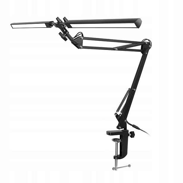 Led stolní lampa, dvouhlavá, stolní lampa, lampička na čtení, lampa