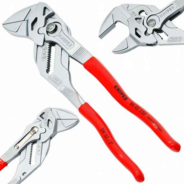 Nastavitelné Kleště, Klíč V Jednom Pro Armatury, Šrouby, Matice 250 MM, 2V1