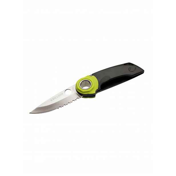 Nůž Edelrid Rope Tooth Einhandmesser noc/oasis