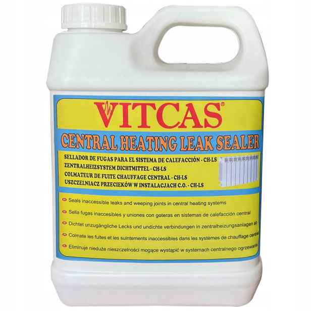 Těsnění netěsností v instalacích C.o. Vitcas Ch-ls